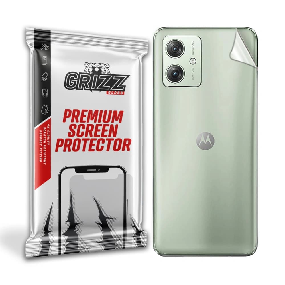 Folie GrizzGlass SatinSkin spate pentru Motorola Moto G54