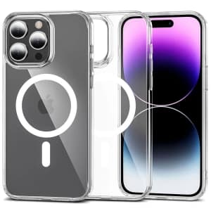 Tech-Protect Apple Husă Flexair Hybrid MagSafe iPhone 15 Pro Max Transparent