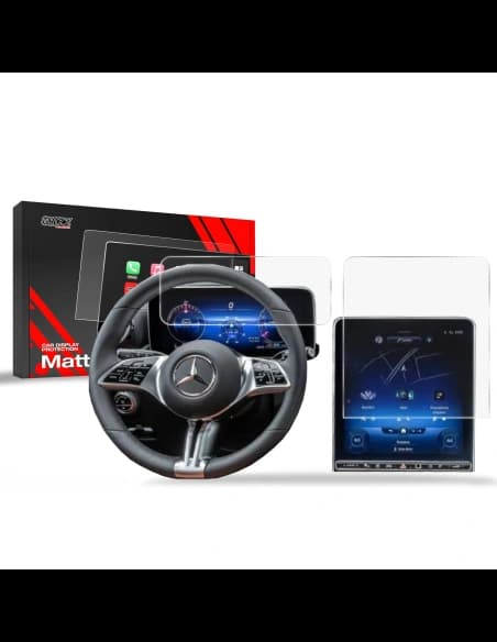 Matte GrizzGlass CarDisplay Protection Mercedes EQS V297 2021-2025 [2in1]