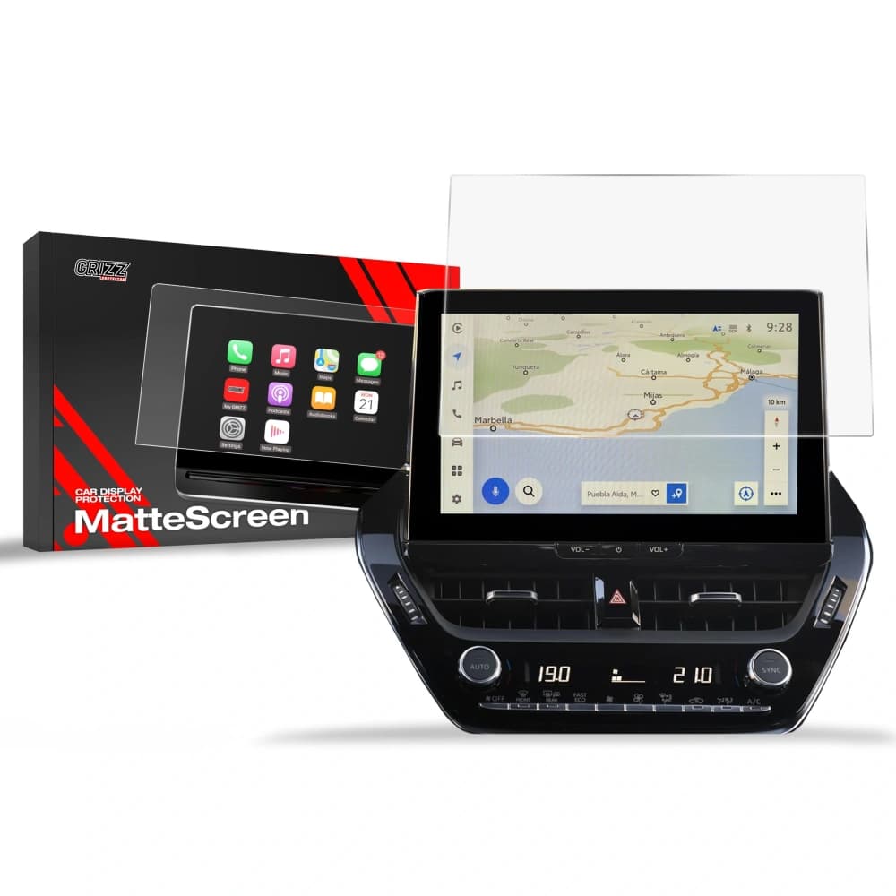 Matte GrizzGlass CarDisplay Protection Toyota Corolla Hatchback 10,5" (2022-2025) - 1