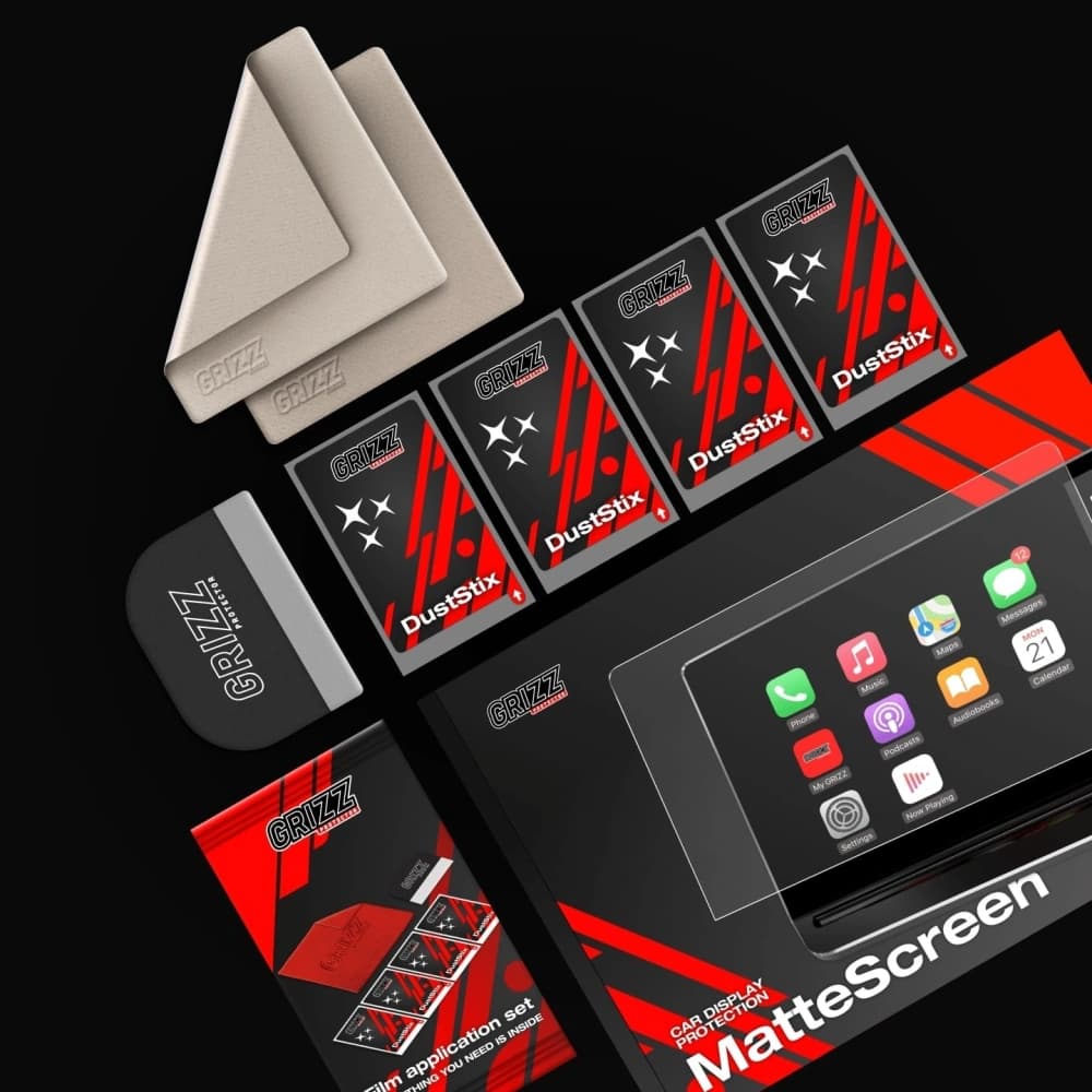 Matte GrizzGlass CarDisplay Protection Toyota RAV4 10,5" (2022-2025) - 6