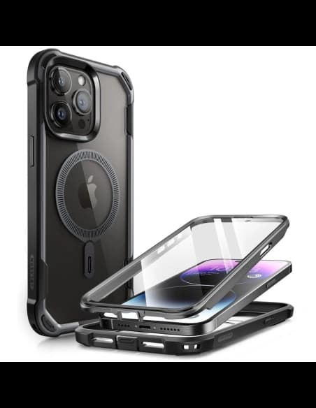 Case Supcase IBLSN Ares Mag MagSafe Apple iPhone 15 Pro Max Schwarz