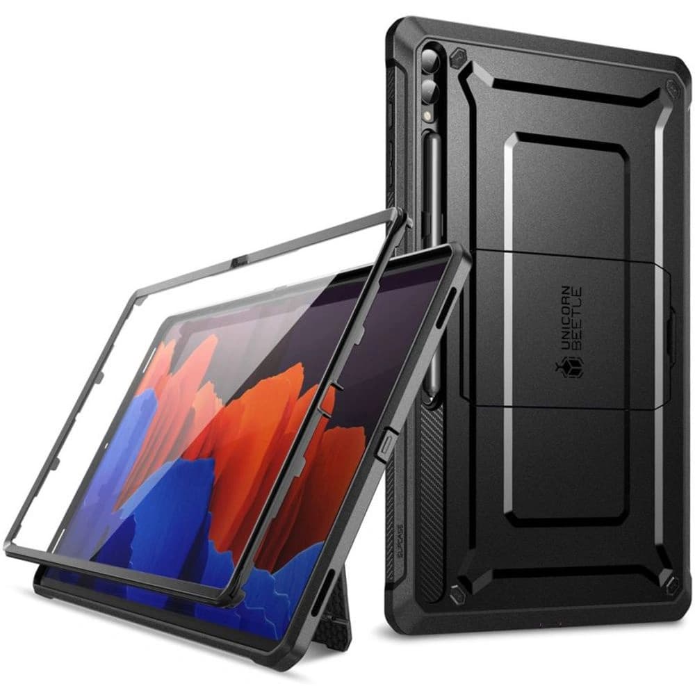 Etui Supcase Unicorn Beetle Pro Samsung Galaxy Tab S8 Ultra / S9 Ultra / S10 Ultra 14.6 Fekete