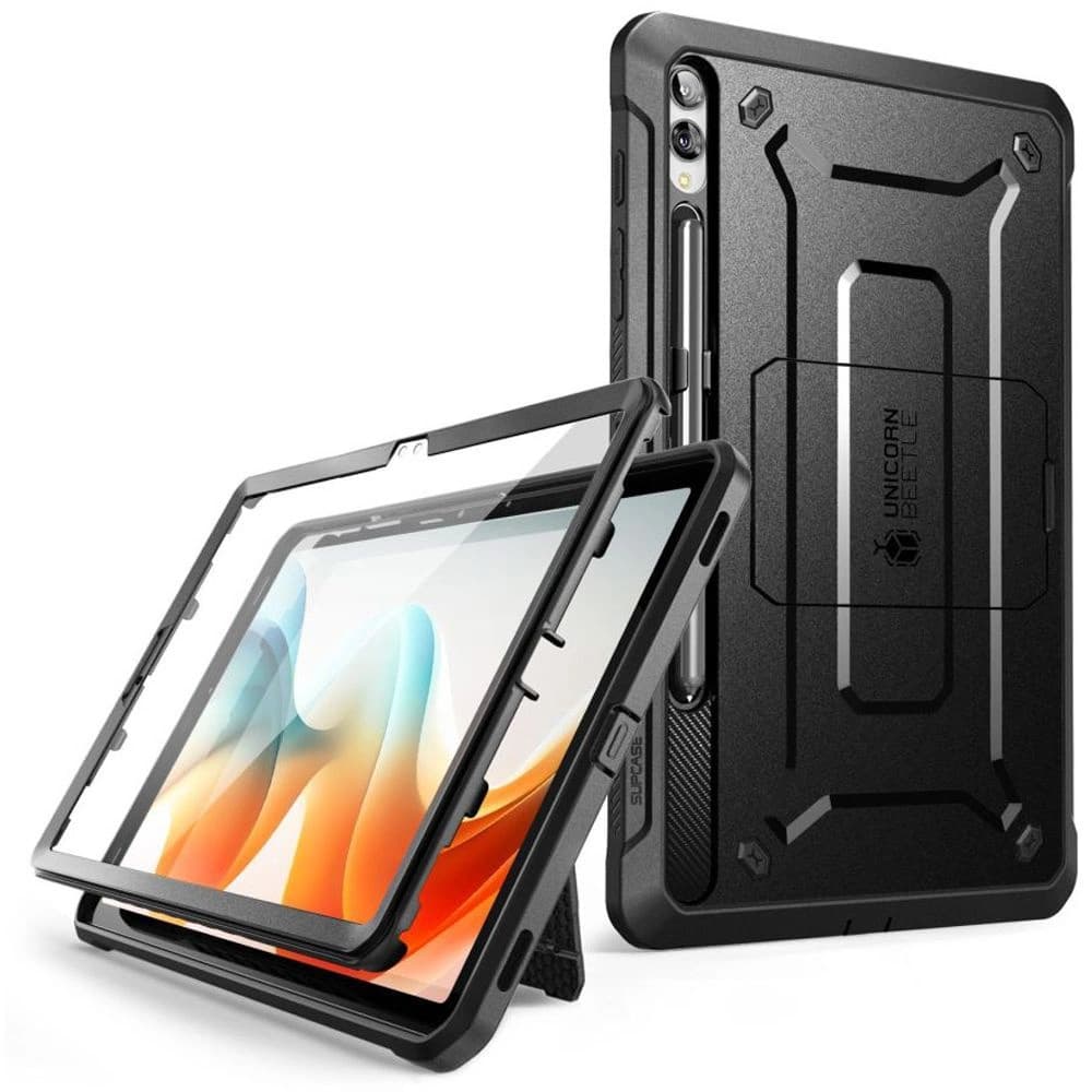 Etui Supcase Unicorn Beetle Pro Samsung Galaxy Tab S9+ Plus / S10+ Plus 12.4 Fekete