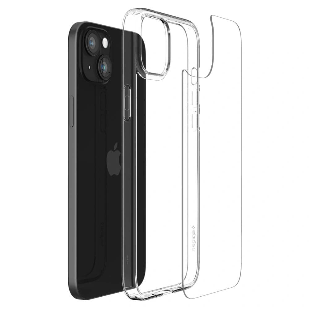 Spigen Apple Husă Airskin Hybrid iPhone 15 Crystal Clear - 9