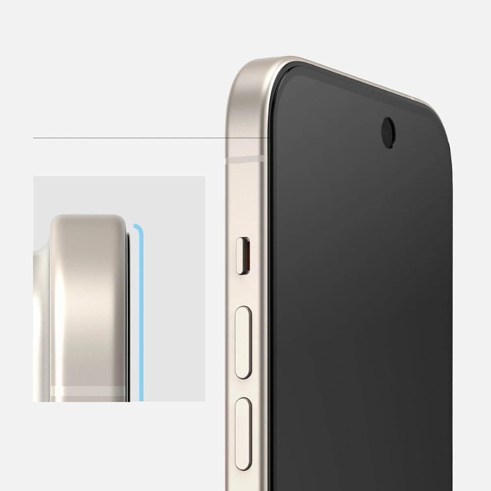 Ringke Apple Sticlă călită Sticlă călită iPhone 15 Confidențialitate - 10