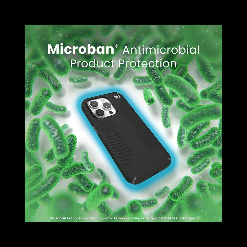 Speck Apple Husă Presidio2 Grip iPhone 15 Pro (negru/gri/alb) - 7