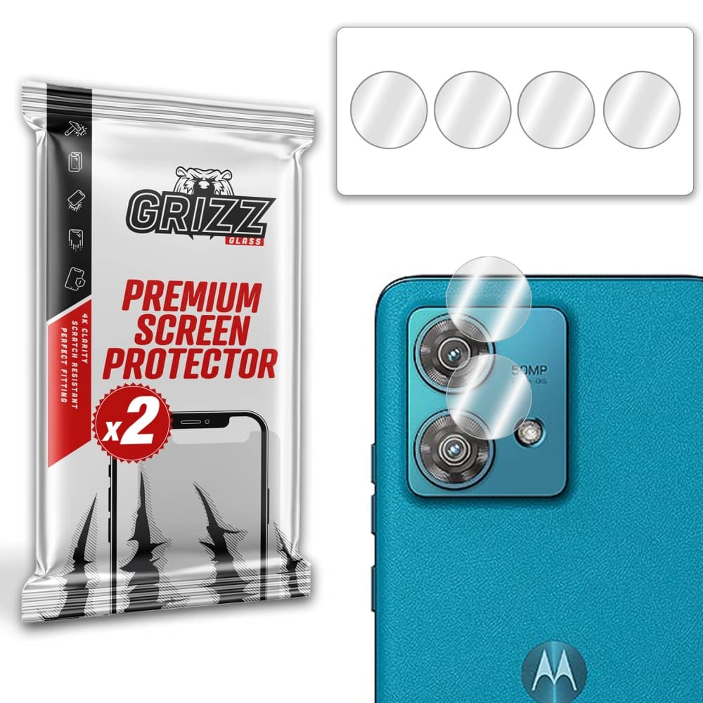 GrizzGlass HybridGlass Geam de cameră pentru Motorola Edge 40 Neo - 1