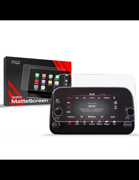 Matte GrizzGlass CarDisplay Protection Fiat Tipo 7" (2020-2025)