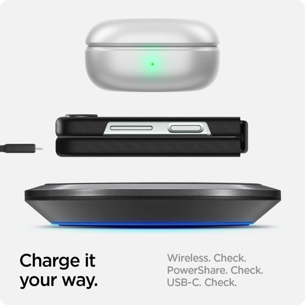 Case Spigen Airskin Pro Samsung Galaxy Z Flip5 Schwarz - 12