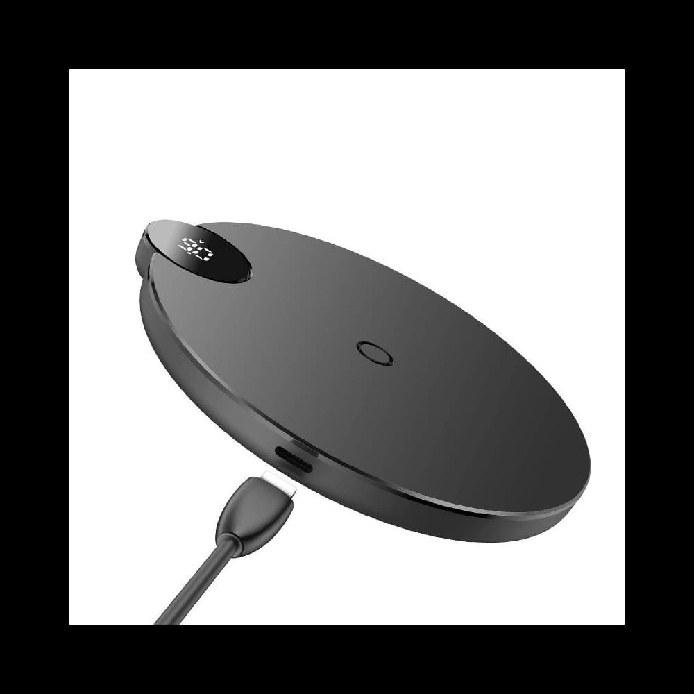 Încărcător wireless inductiv Baseus Wireless Charger 10W - negru - 2