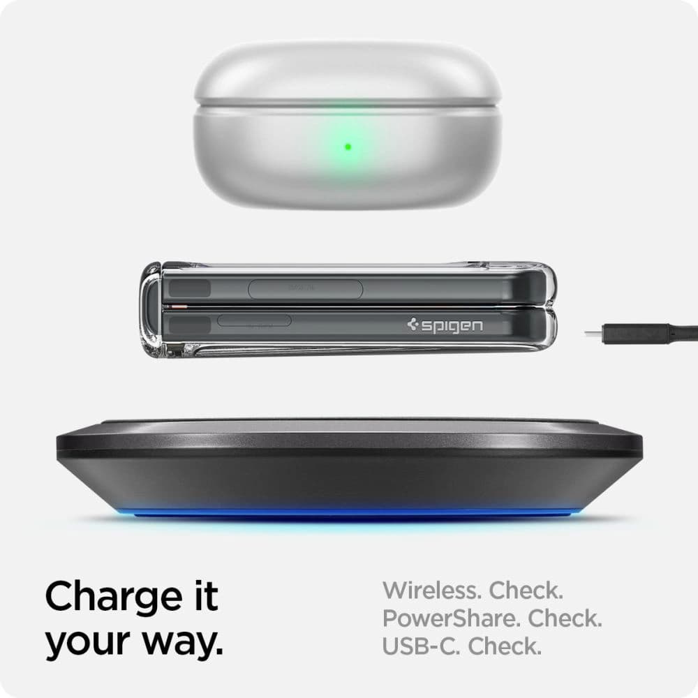 Etui Spigen Thin Fit Pro Samsung Galaxy Z Flip5 Crystal Clear - 17