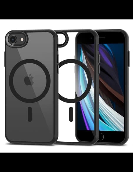 Etui Tech-Protect MagMat MagSafe Apple iPhone 7/8/SE/SE 2022 Fekete/átlátszó