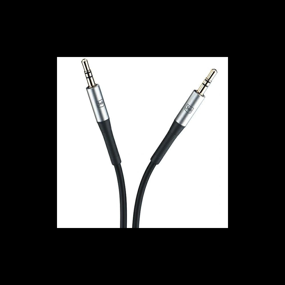 Kabel 3MK AUX jack 3,5mm / jack 3,5mm 1m - 3