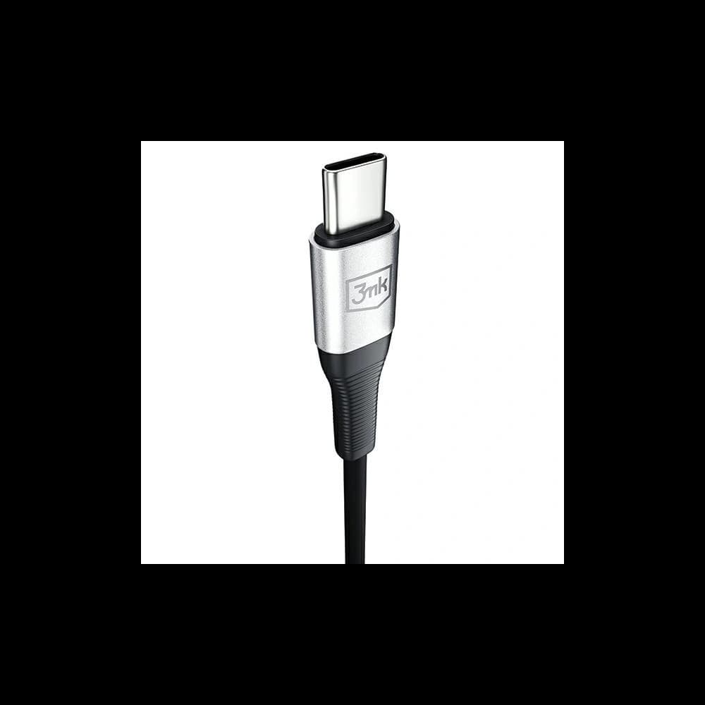 Kabel 3MK AUX USB-C / Klinke 3,5mm 1m - 5