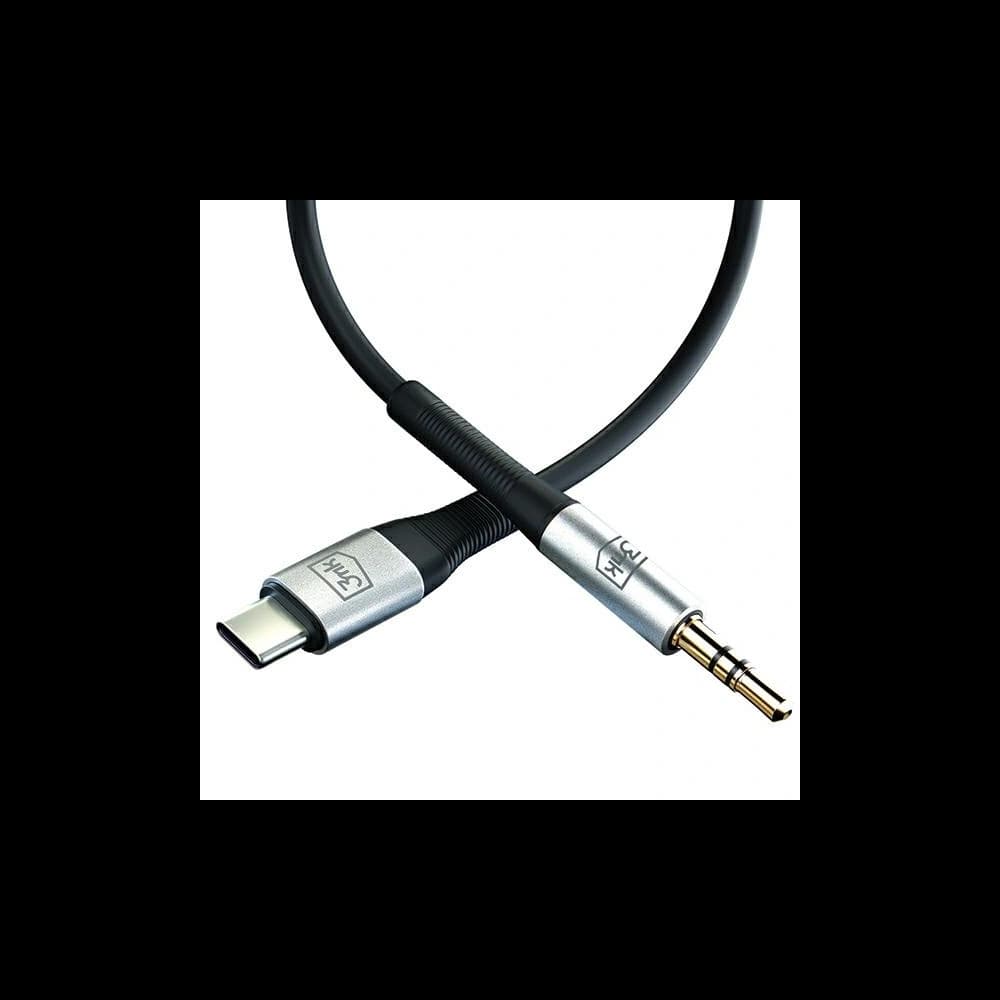 Kabel 3MK AUX USB-C / Klinke 3,5mm 1m - 6