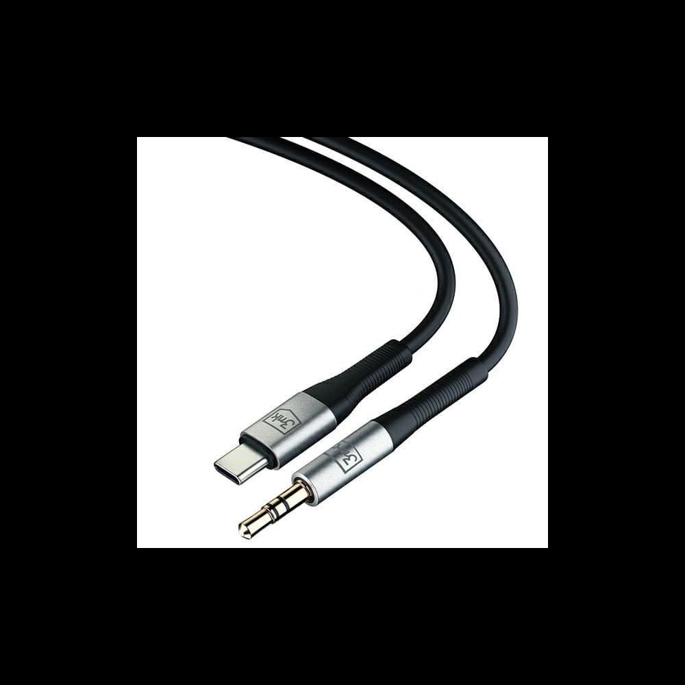 Kabel 3MK AUX USB-C / Klinke 3,5mm 1m - 8