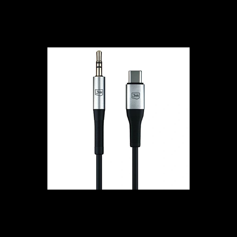 Kabel 3MK AUX USB-C / Klinke 3,5mm 1m - 9