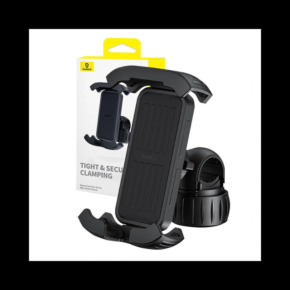 Fahrradhalterung Baseus QuickGo für Telefone von 5,7 Zoll bis 7,2 Zoll (schwarz) - 1