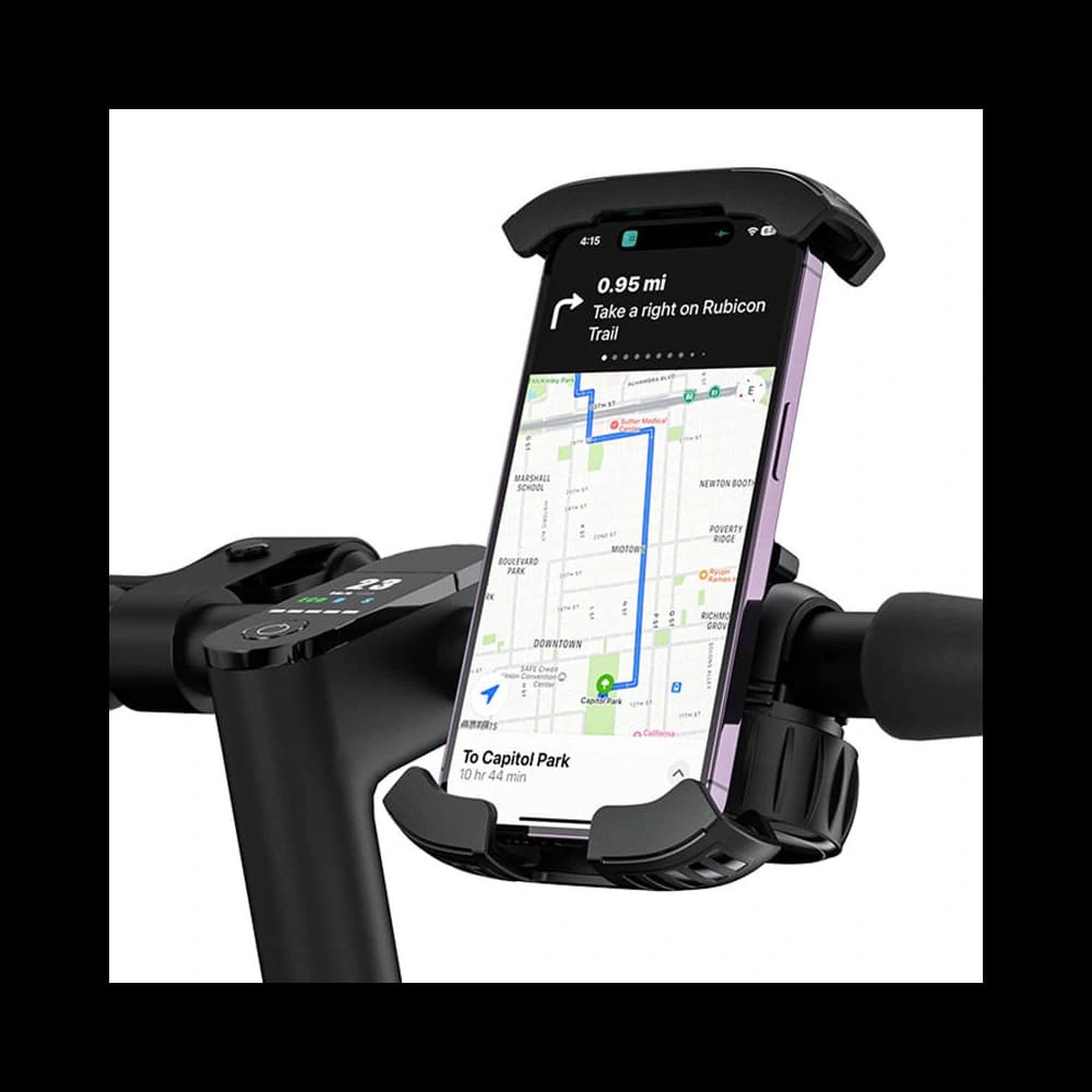 Fahrradhalterung Baseus QuickGo für Telefone von 5,7 Zoll bis 7,2 Zoll (schwarz) - 3