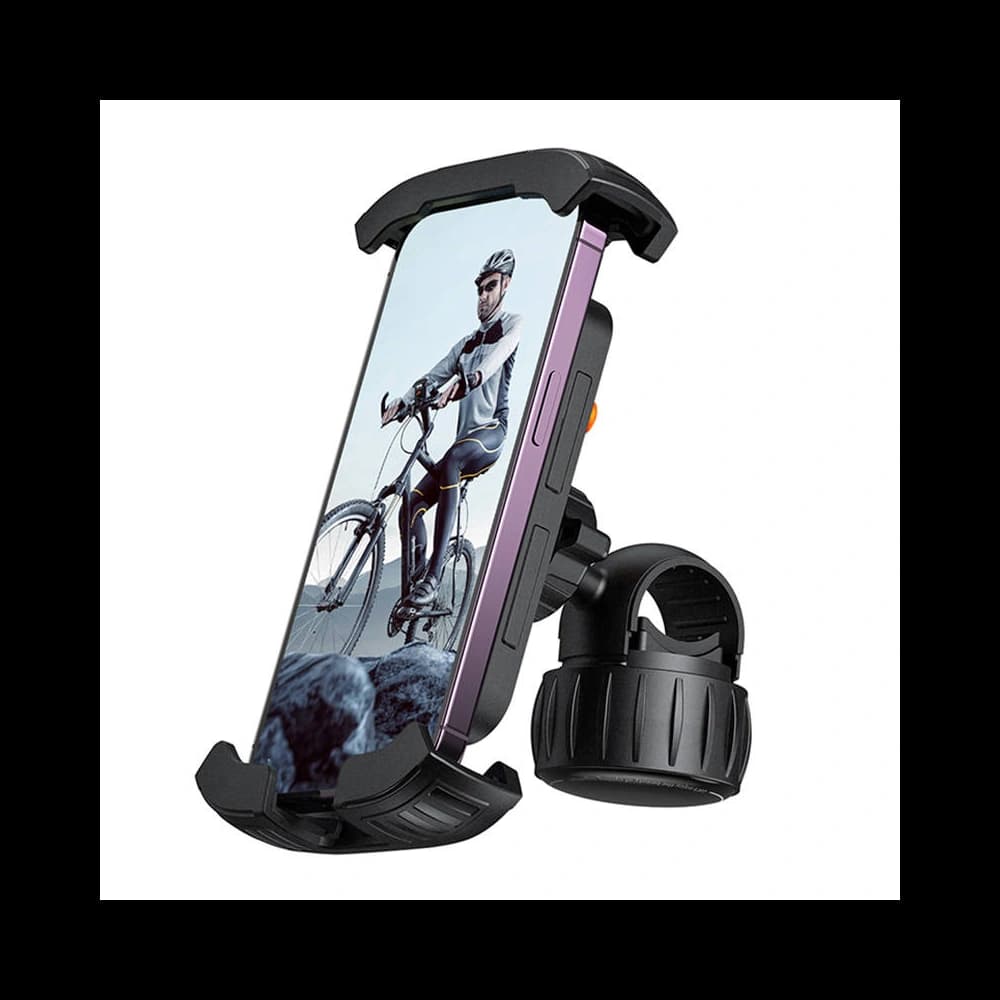 Fahrradhalterung Baseus QuickGo für Telefone von 5,7 Zoll bis 7,2 Zoll (schwarz) - 4