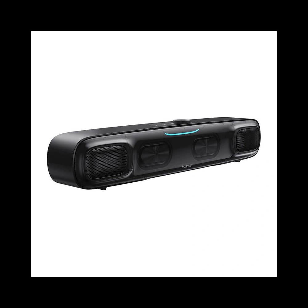Baseus AeQur DS10 mini soundbar BT 5.3, USB-C, jack 3.5mm (black) - 3