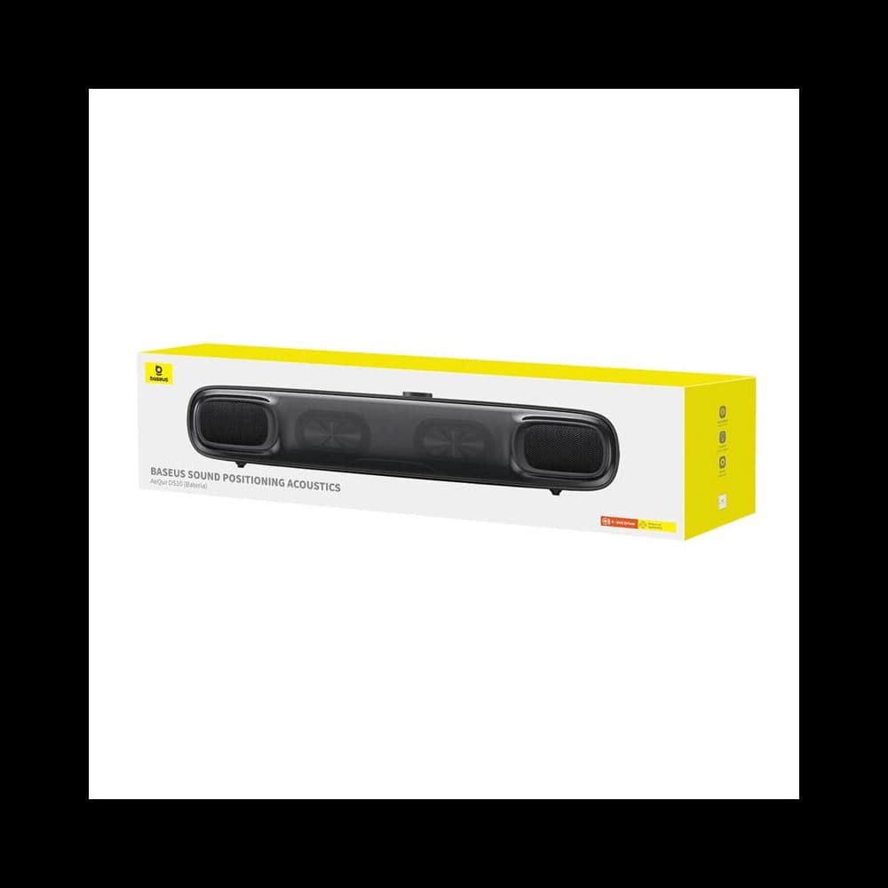 Baseus AeQur DS10 mini soundbar BT 5.3, USB-C, jack 3.5mm (black) - 7
