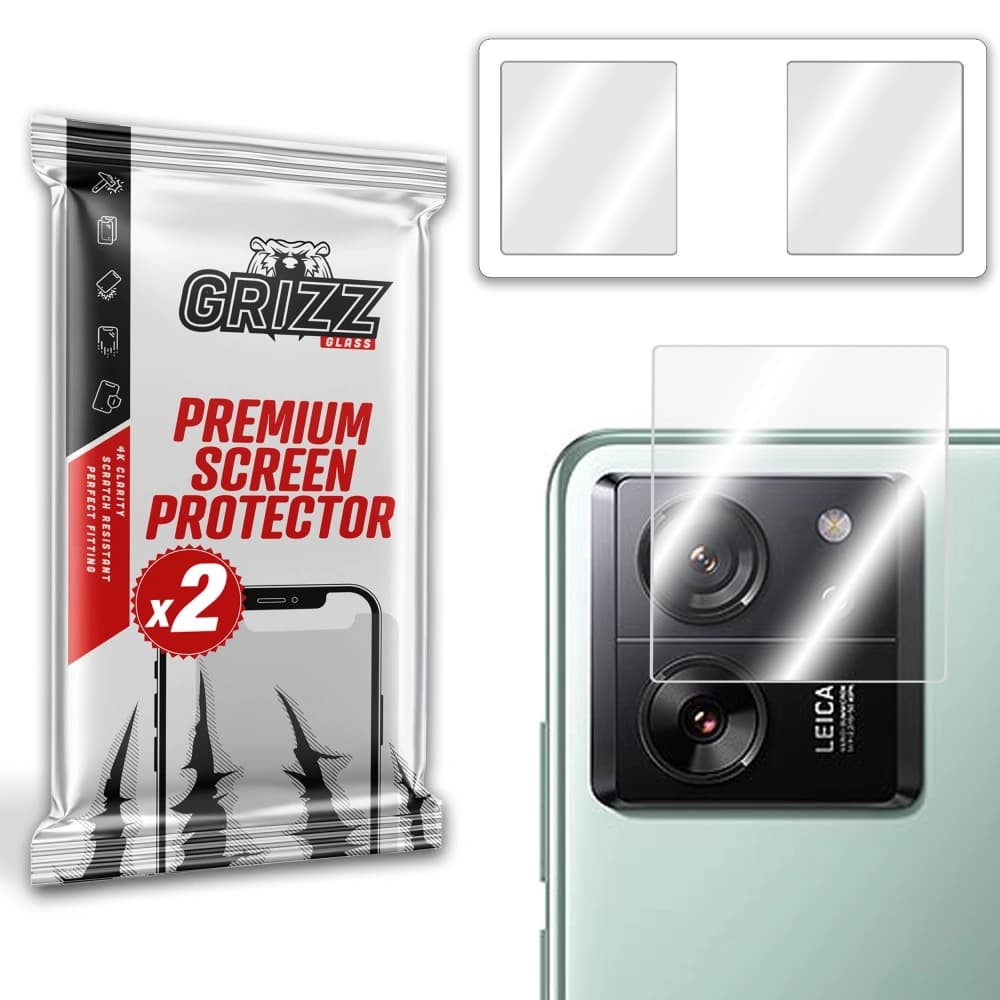 Glas für die Kamera GrizzGlass HybridGlass für Xiaomi 13T