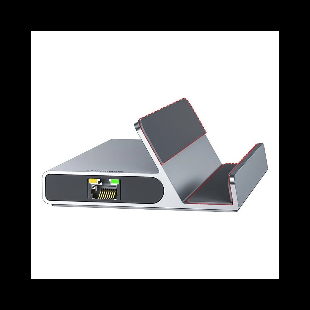 Choetech HUB M52 pentru Valve Steam Deck Adaptor LCD / OLED USB-C / USB-C PD, USB-A, HDMI, RJ45 gri - 10