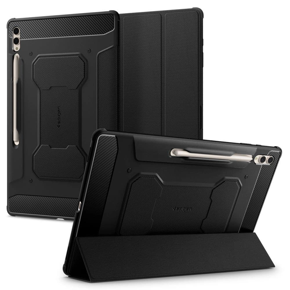 Etui Spigen Rugged Armor Pro Samsung Galaxy Tab S8 Ultra / S9 Ultra / S10 Ultra 14.6 Fekete
