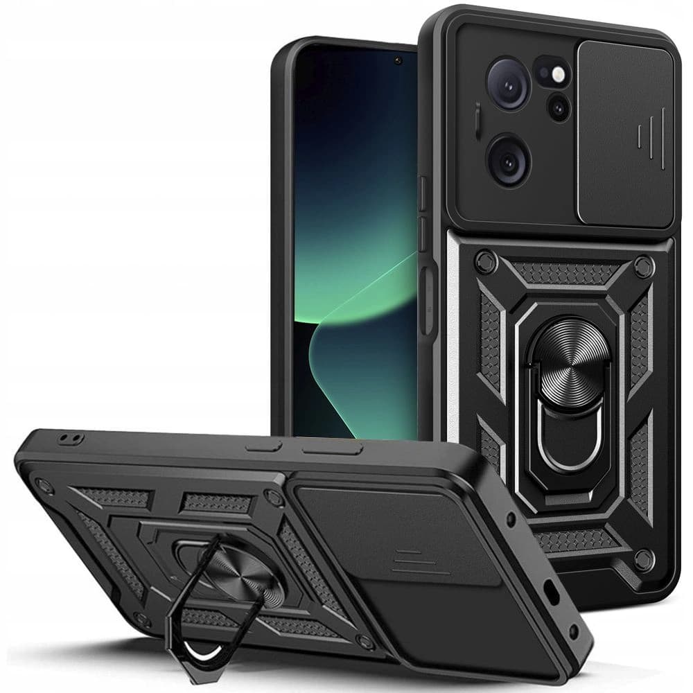Case Tech-Protect CamShield Pro Xiaomi 13T / 13T Pro Schwarz