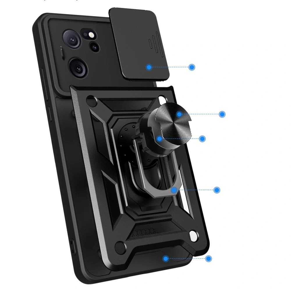 Case Tech-Protect CamShield Pro Xiaomi 13T / 13T Pro Schwarz - 2