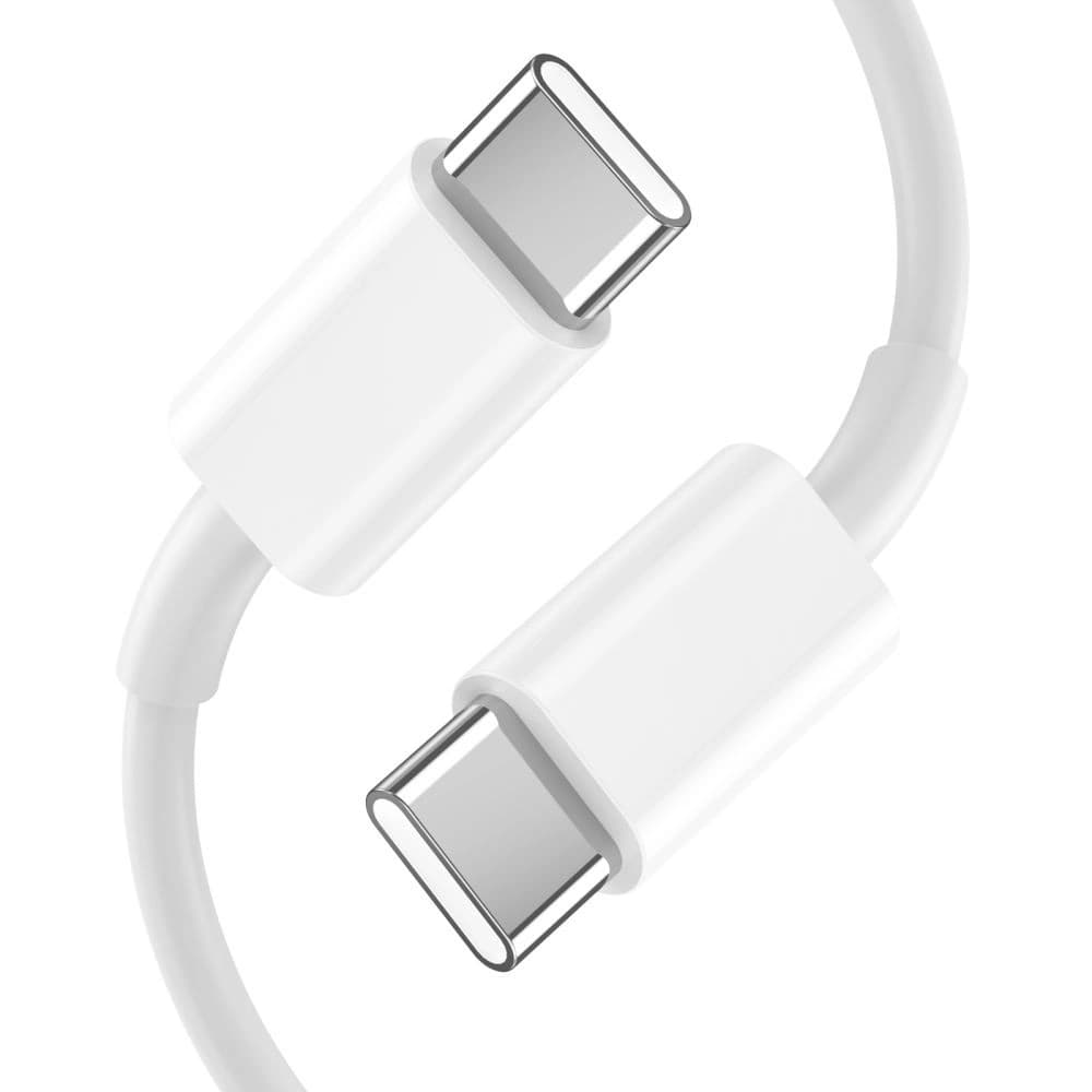Ładowarka sieciowa Tech-Protect C35W, 2xUSB-C, PD, 35W + kabel USB-C biała - 5