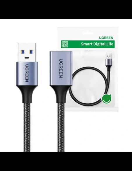 UGREEN US115 Cablu prelungitor USB-A 3.0, 5m (negru)