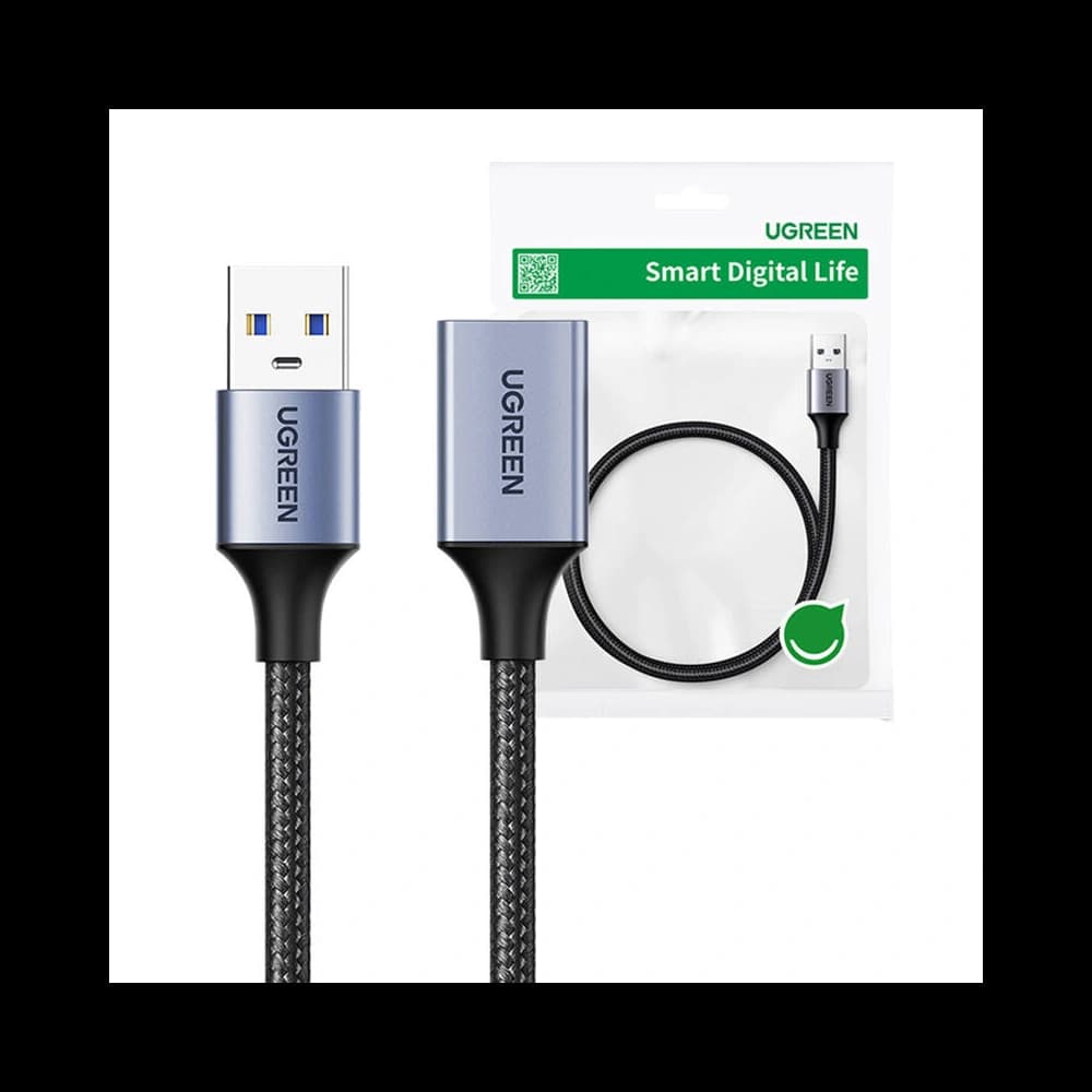 UGREEN US115 Cablu prelungitor USB-A 3.0, 5m (negru)