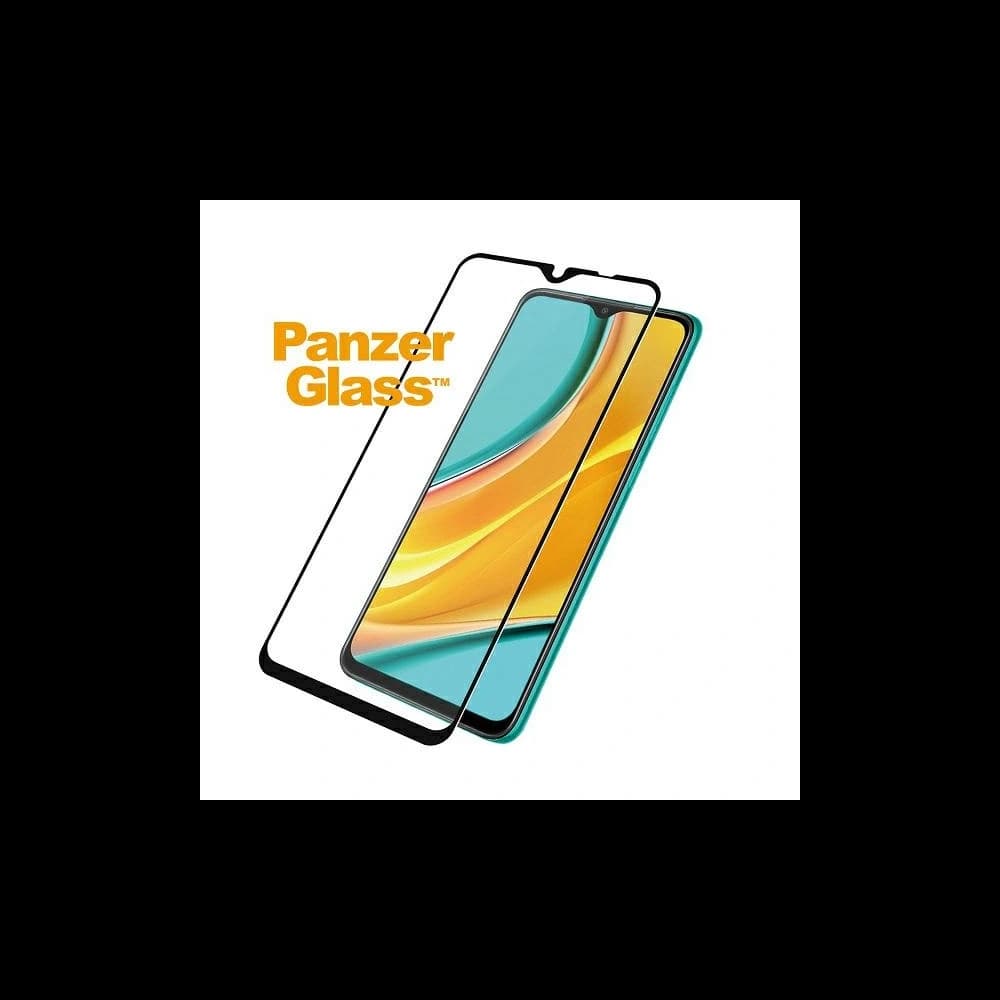 Edzett üveg PanzerGlass E2E Regular Xiaomi Redmi 9 Case Friendly fekete - 2