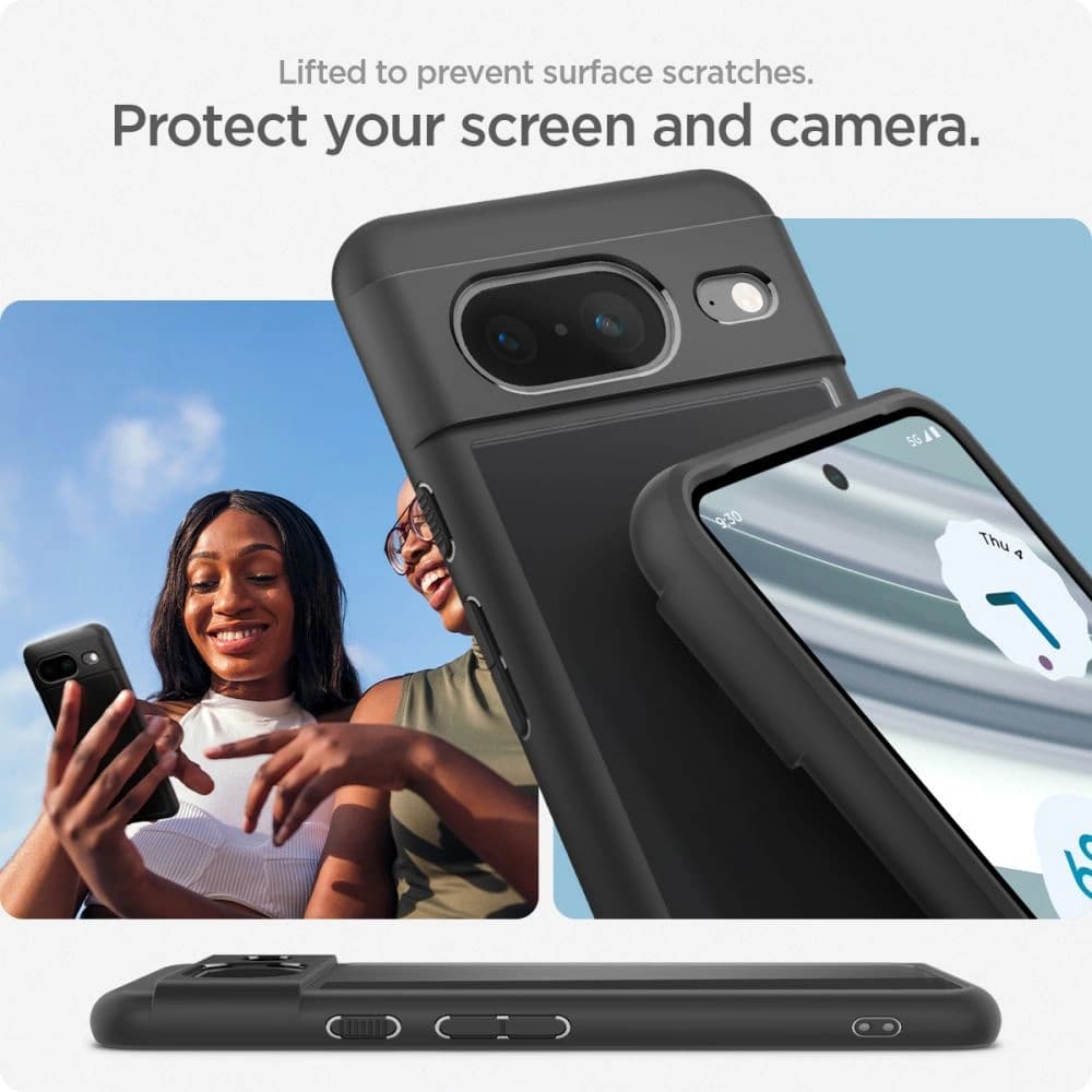 Spigen Carcasă Ultra Hybrid Google Pixel 8 Matte Black - 13