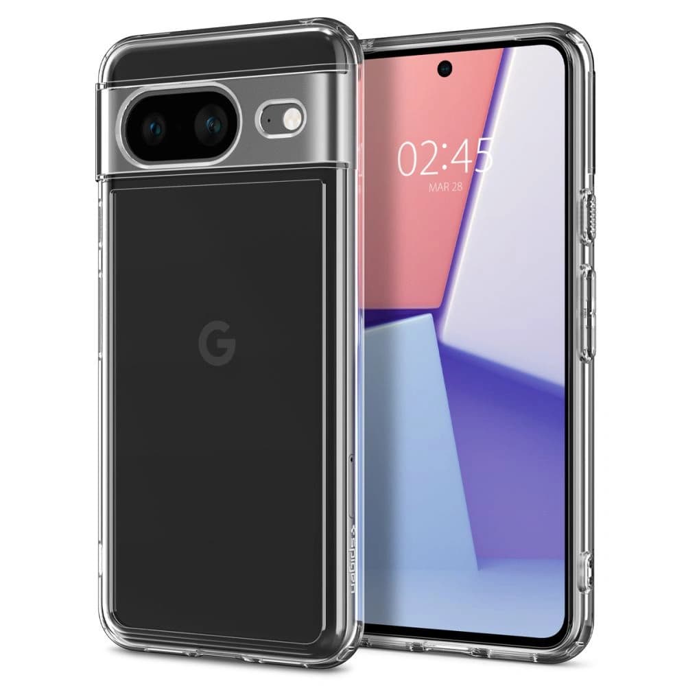 Case Spigen Ultra Hybrid Google Pixel 8 Crystal Clear - 1