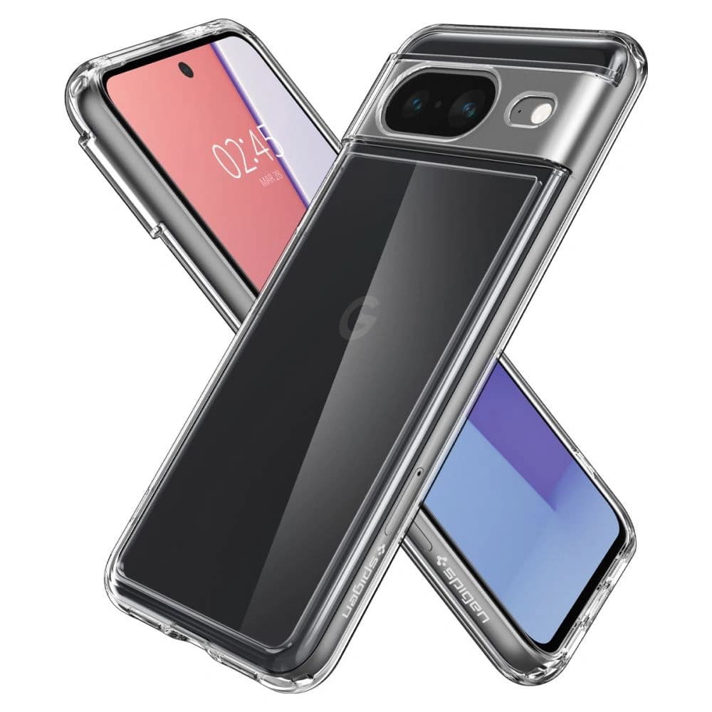 Case Spigen Ultra Hybrid Google Pixel 8 Crystal Clear - 7