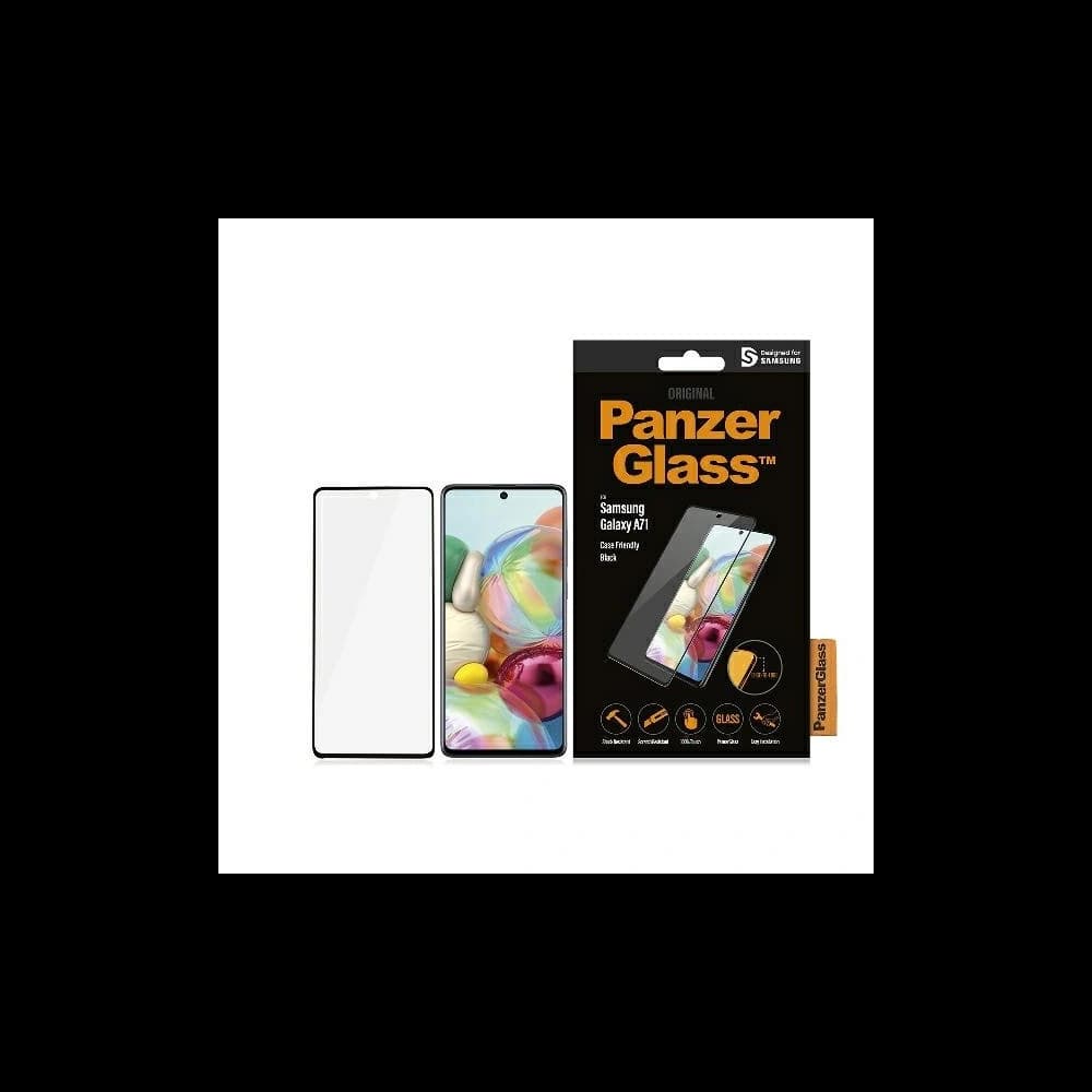 PanzerGlass Pro E2E Regular Samsung Galaxy A71 Case Friendly black
