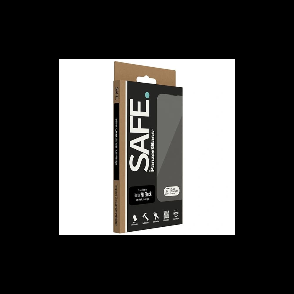 PanzerGlass SAFE by Honor 70 Protector de ecran Ultra-Wide Fit sticlă temperată negru - 4