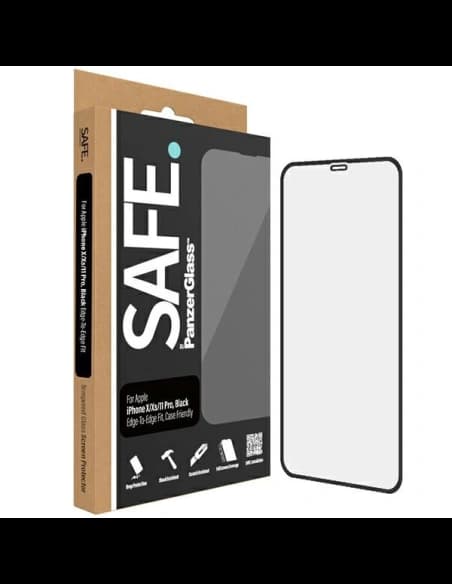 SAFE by PanzerGlass Apple iPhone X / XS / 11 Pro Screen Protection Edge-to-Edge black