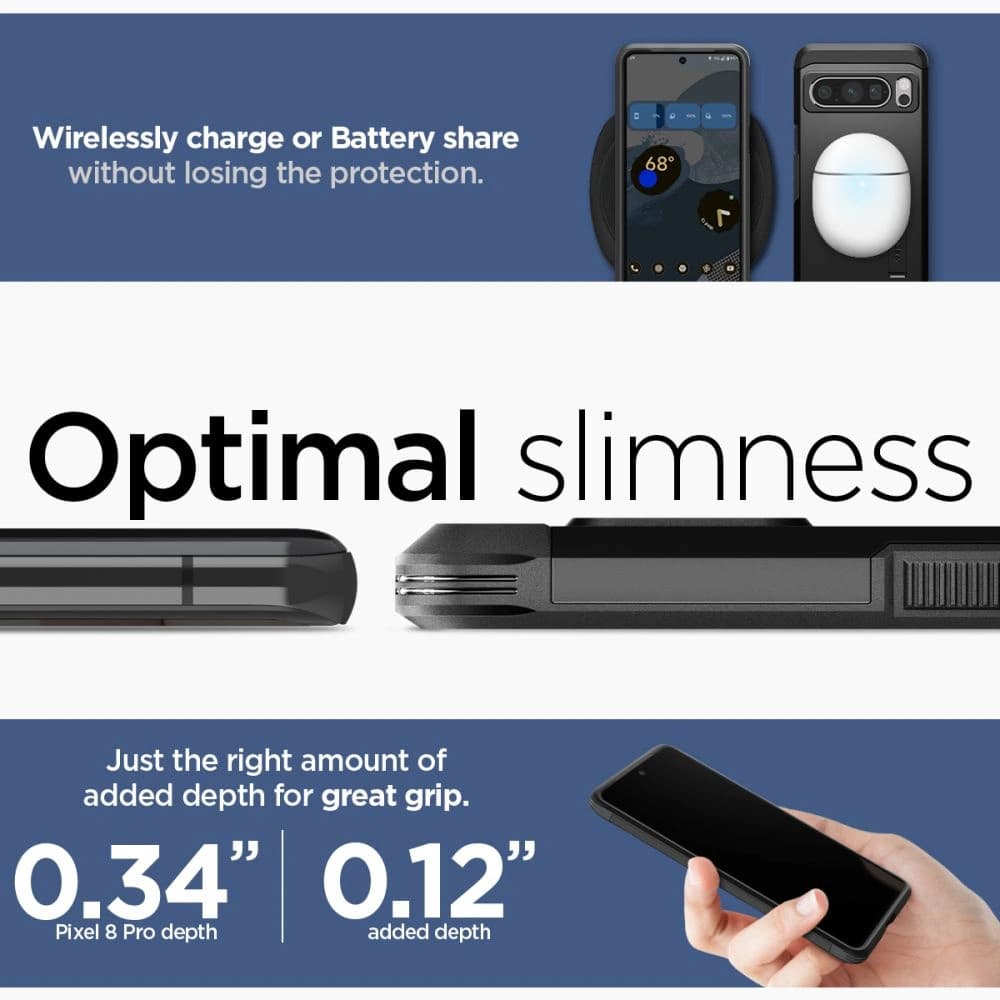 Spigen Tough Armor Google Pixel 8 Pro Black - 14