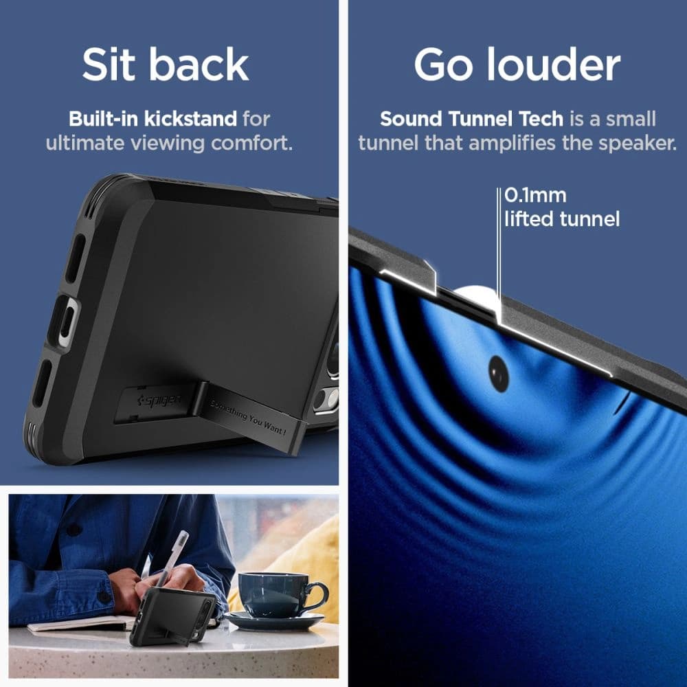 Spigen Tough Armor Google Pixel 8 Pro Black - 15