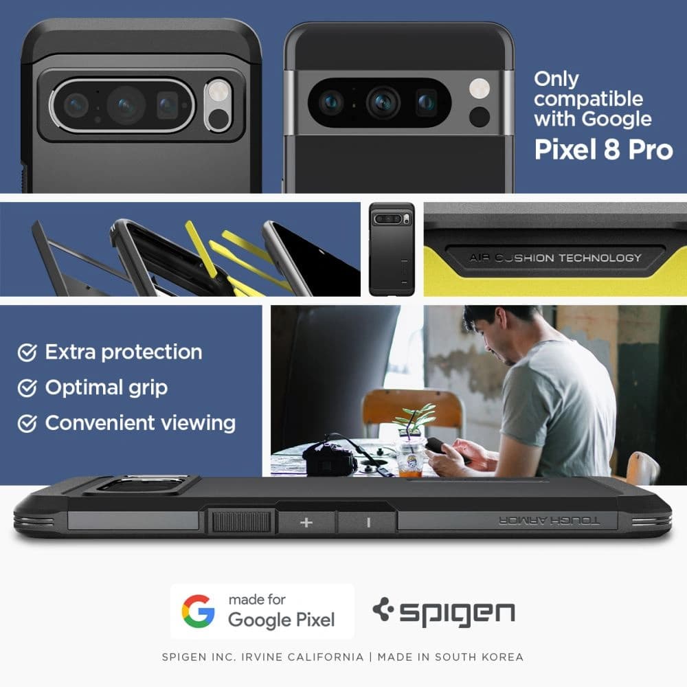 Spigen Tough Armor Google Pixel 8 Pro Black - 17