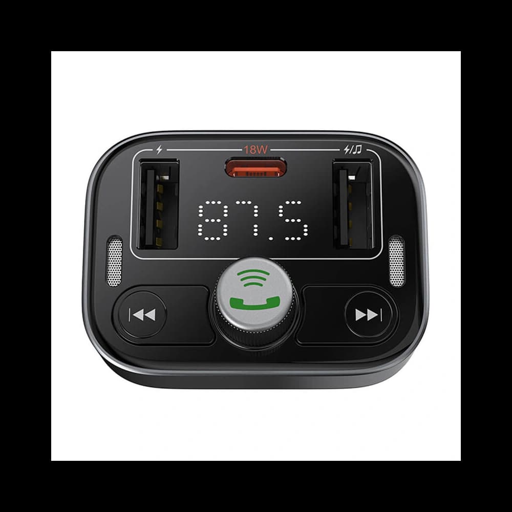 Baseus Transmițător FM S-09 Pro Bluetooth 5.3 (negru) - 5