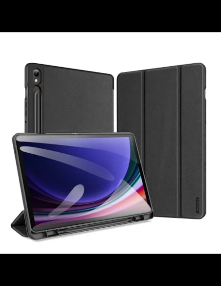 Etui Dux Ducis Toby Samsung Tab A9+ Plus z uchwytem na rysik czarne
