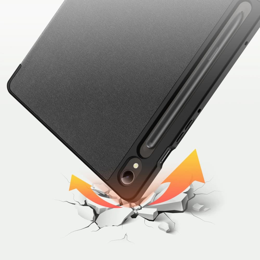 Case Dux Ducis Toby Samsung Tab A9+ Plus mit Halterung für den Stylus schwarz - 7