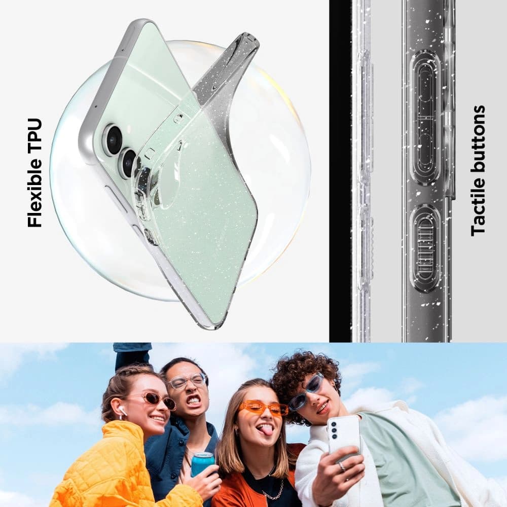 Etui Spigen Liquid Crystal Samsung Galaxy S23 FE Glitter Crystal - 14