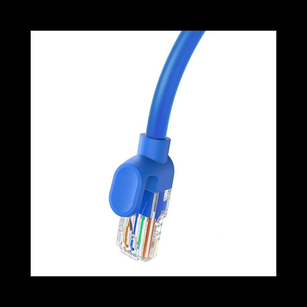 Kabel síťový Baseus Ethernet RJ45 Cat.6 1000Mbps 0,5m (modrý) - 5